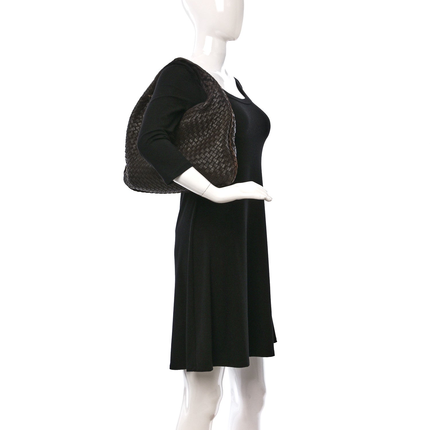 Bottega Veneta Nappa Intrecciato Medium Veneta Hobo Ebano 2 of 14