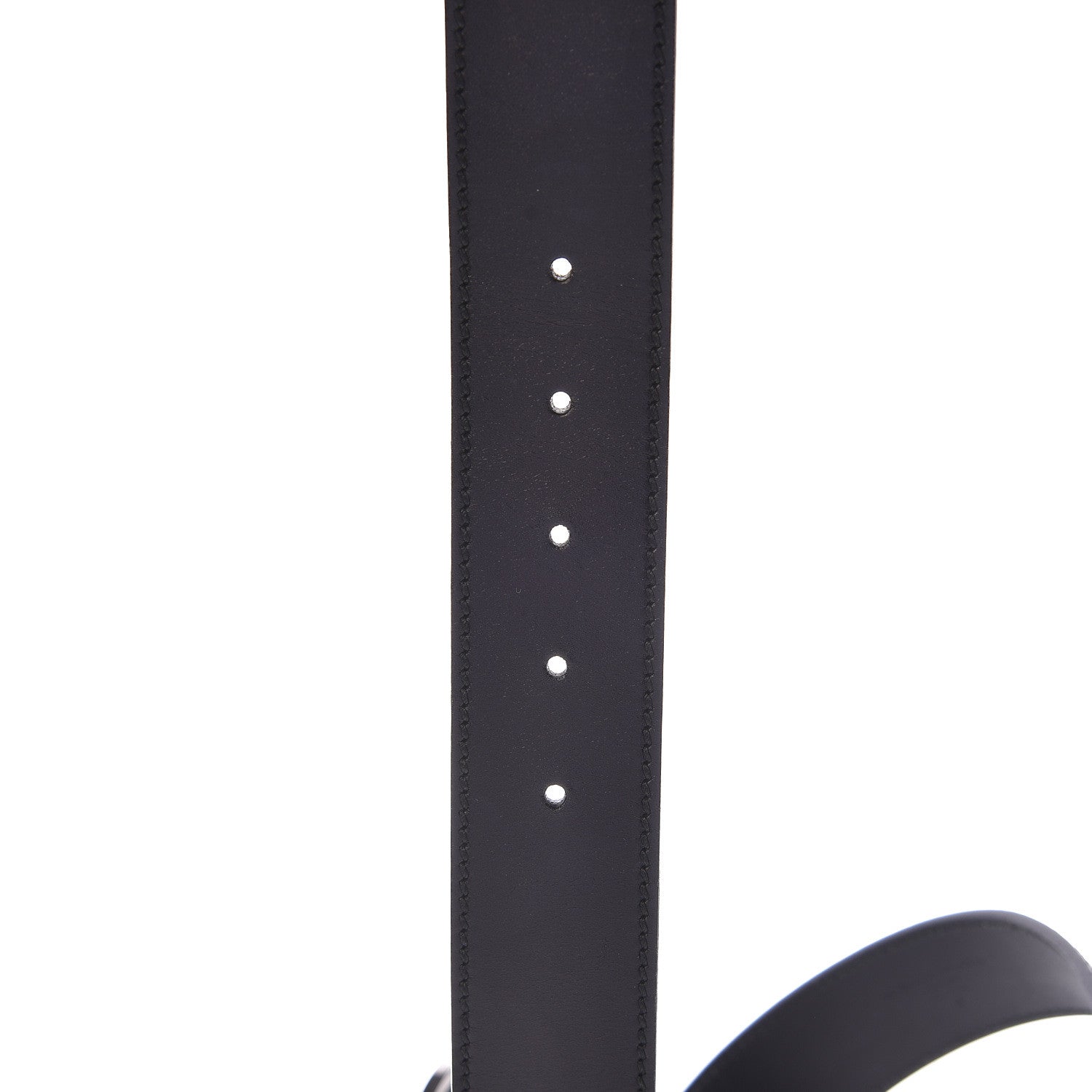 Gucci Calfskin Interlocking G 40mm Belt 90 36 Black 6 of 6