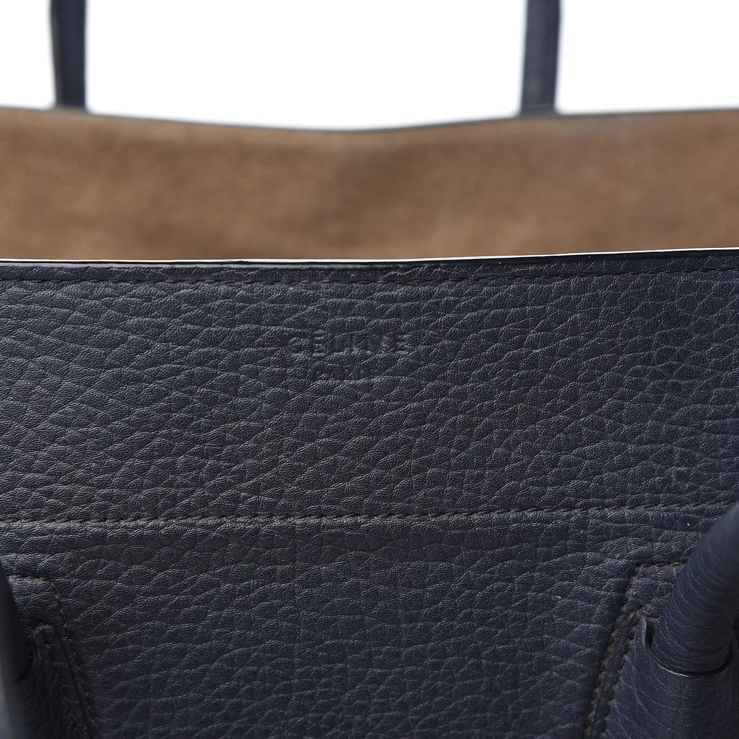 Bullhide Calfskin Medium Phantom Luggage Navy Blue