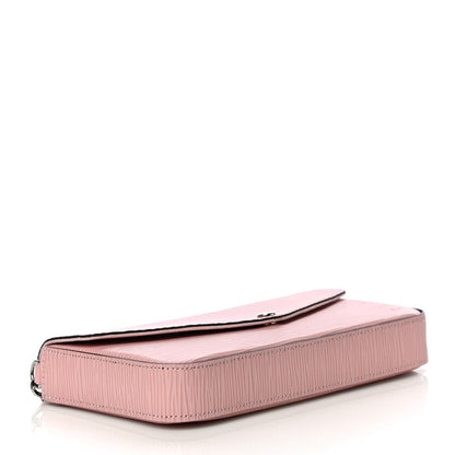 Louis Vuitton Epi Pochette Felicie Rose Ballerine 5 of 15