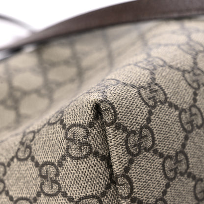Gucci GG Supreme Monogram Medium Ophidia Shopping Tote Brown 10 of 20