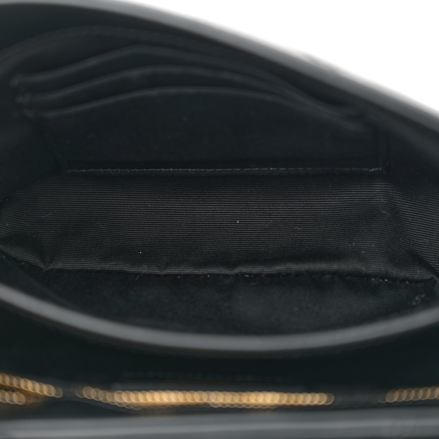 Saint Laurent Calfskin Y Quilted Monogram Toy Loulou Crossbody Bag Black 5 of 11
