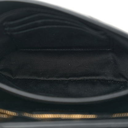 Saint Laurent Calfskin Y Quilted Monogram Toy Loulou Crossbody Bag Black 5 of 11