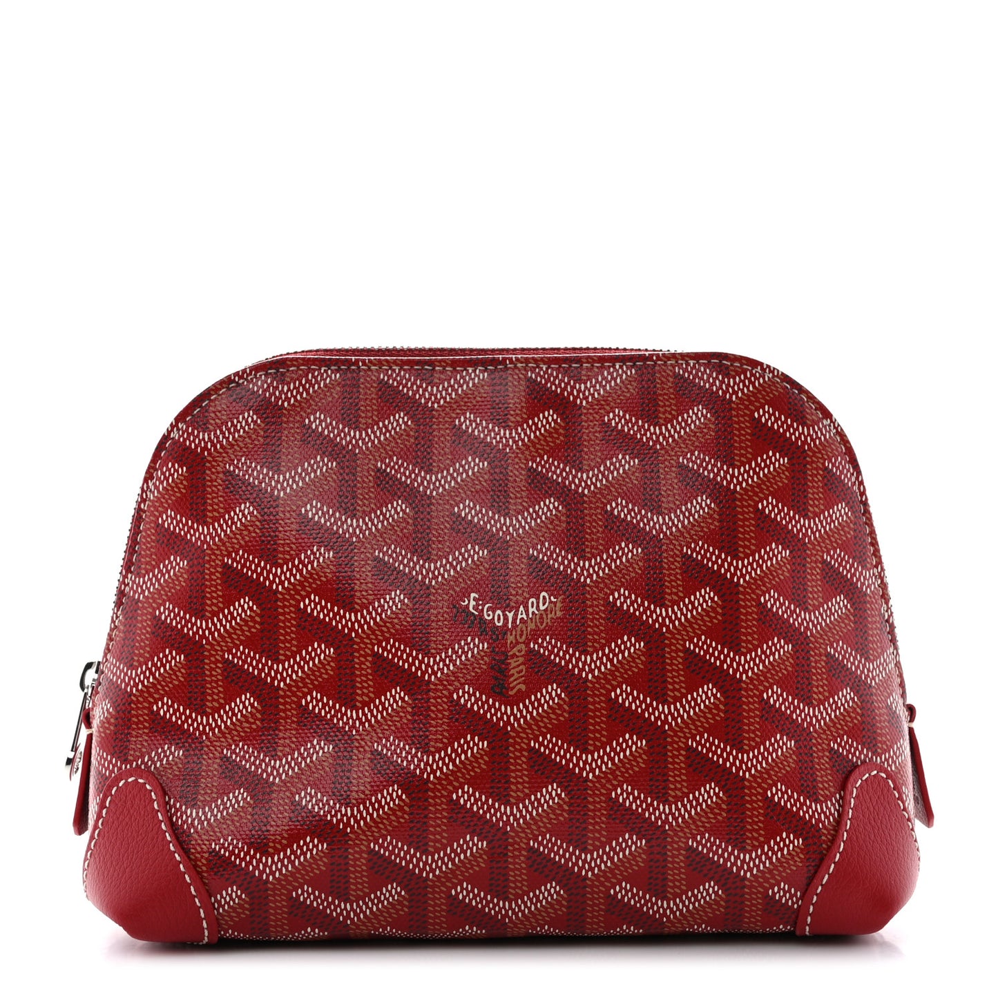 Goyardine Vendome Toiletry Pouch Red