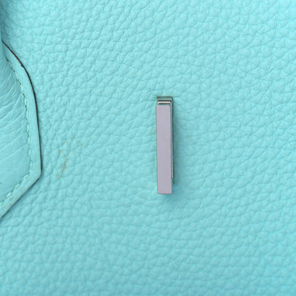 Hermes Togo Birkin 35 Bleu Atoll 36 of 48