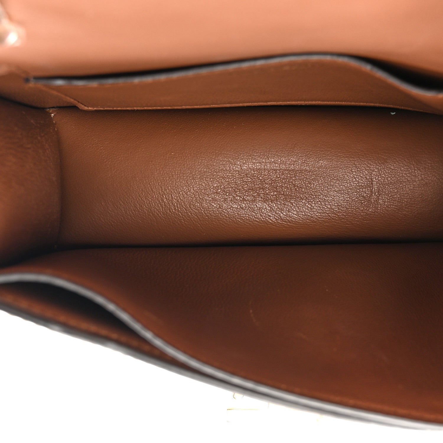 Burberry Canvas Calfskin Small TB Bag Natural Malt Brown 5 of 13