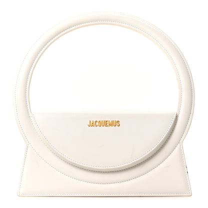 Jacquemus Smooth Calfskin Le Sac Rond White 1 of 9