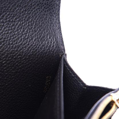 Louis Vuitton Empreinte Sarah Wallet NM Black 8 of 9