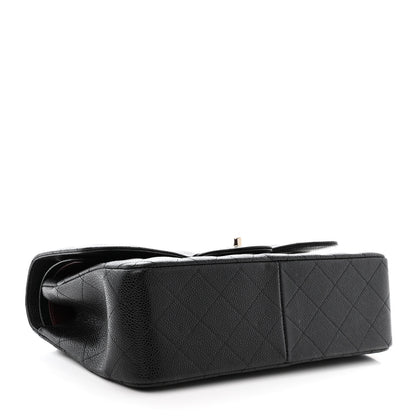 Chanel Caviar Quilted Jumbo Double Flap Black 4 of 11