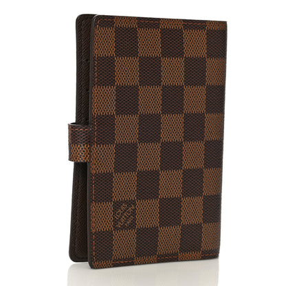 Louis Vuitton Damier Ebene Small Ring Agenda Cover 3 of 9