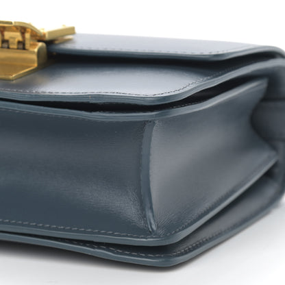 Celine Box Calfskin Small Classic Box Flap Bag Petrol 10 of 12