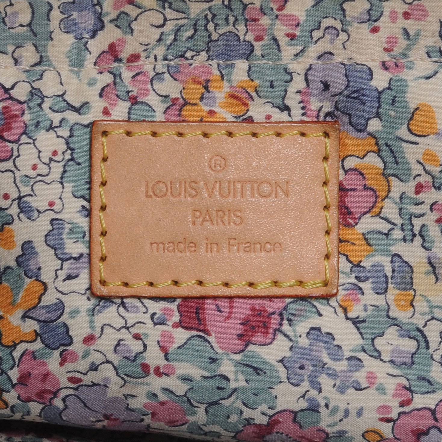 Louis Vuitton Denim Patchwork Posty Messenger Bag Blue 6 of 7