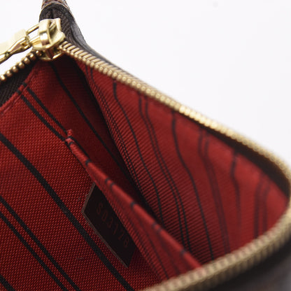 Louis Vuitton Damier Ebene Neverfull MM GM Pochette 7 of 11