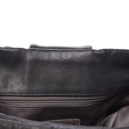 Chanel Calfskin Bubble Quilt Hobo Grey 10 of 14