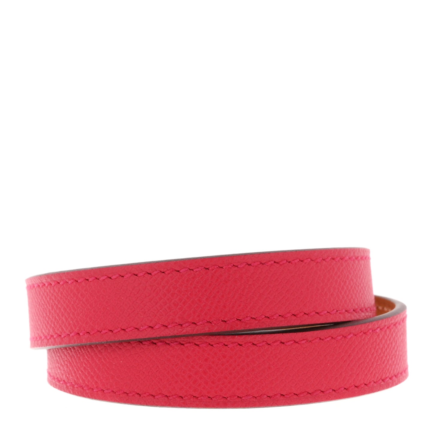 Epsom Kelly Double Tour Bracelet T4 Rose Extreme