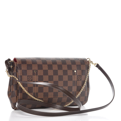 Louis Vuitton Damier Ebene Favorite MM 3 of 10