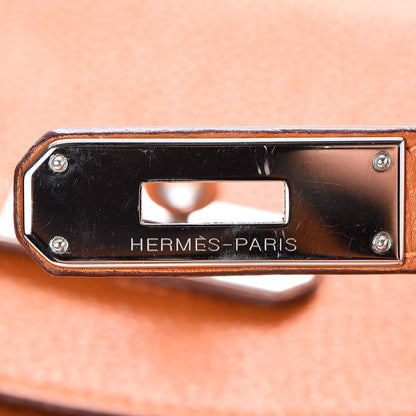 Hermes Taurillon Clemence Birkin 40 Orange 10 of 39