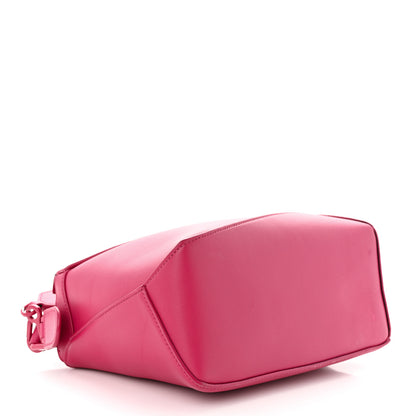 Loewe Satin Calfskin Monochrome Small Puzzle Edge Bag Ruby Red Glaze 4 of 11