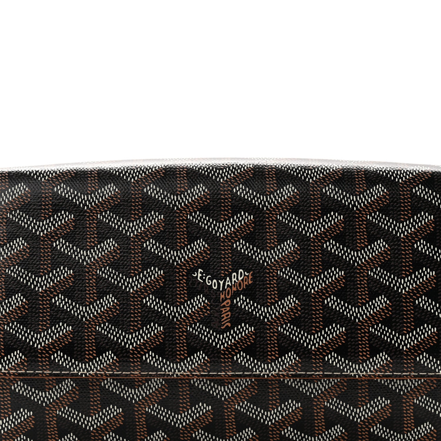 Goyard Goyardine Varenne Continental Wallet Black Gold 7 of 9