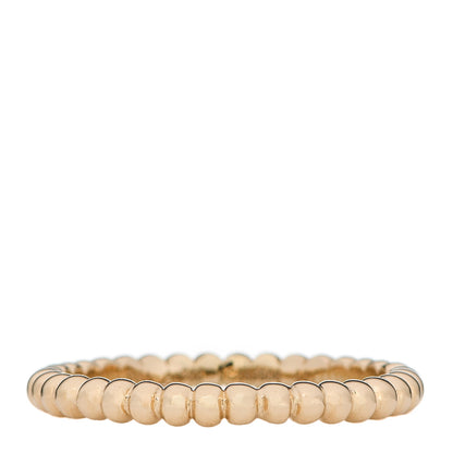 Van Cleef & Arpels 18K Yellow Gold Small Perlee Ring 50 5.25 1 of 5