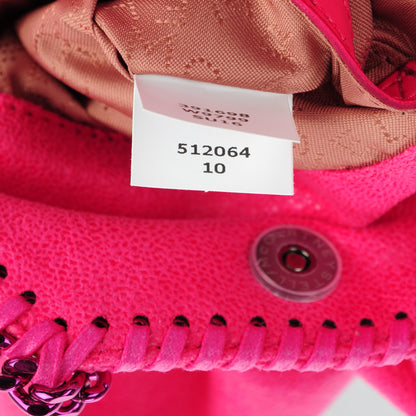 Stella McCartney Shaggy Deer Tiny Falabella Tote Hot Pink 8 of 8