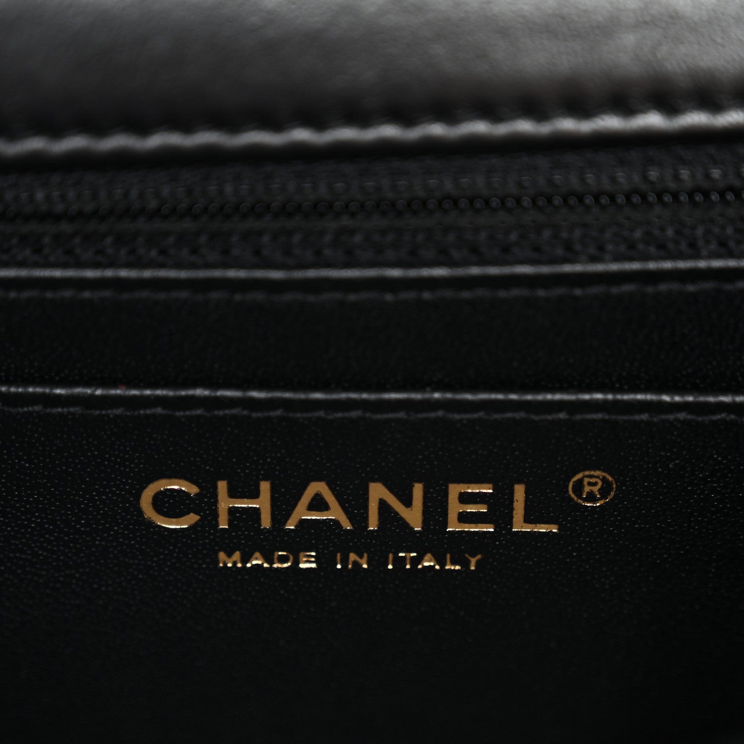 Chanel Lambskin Quilted Mini Rectangular Flap Black 6 of 12