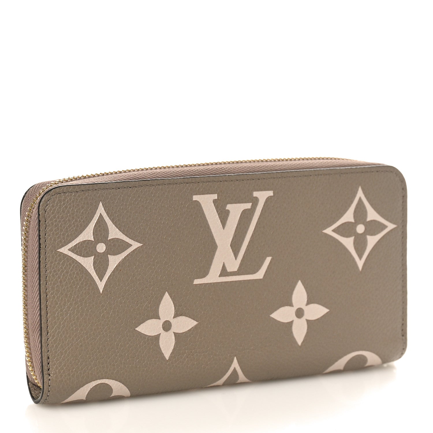 Louis Vuitton Empreinte Monogram Giant Zippy Wallet Tourterelle Creme 3 of 8