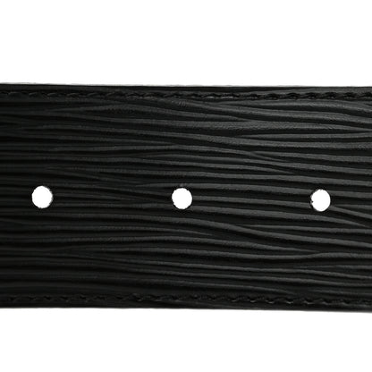 Louis Vuitton Epi 30mm LV Initiales Reversible Belt 85 34 Black 6 of 9