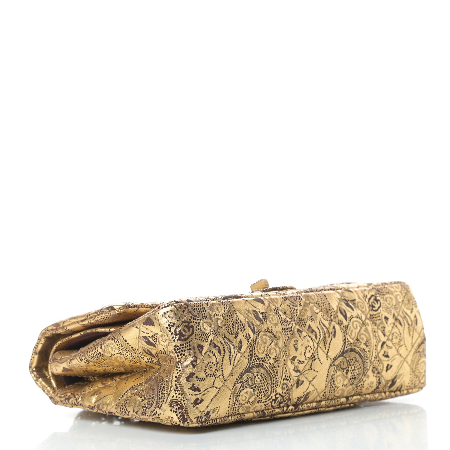 Buffalo Hand Painted Lace 2.55 Reissue 225 Flap Gold