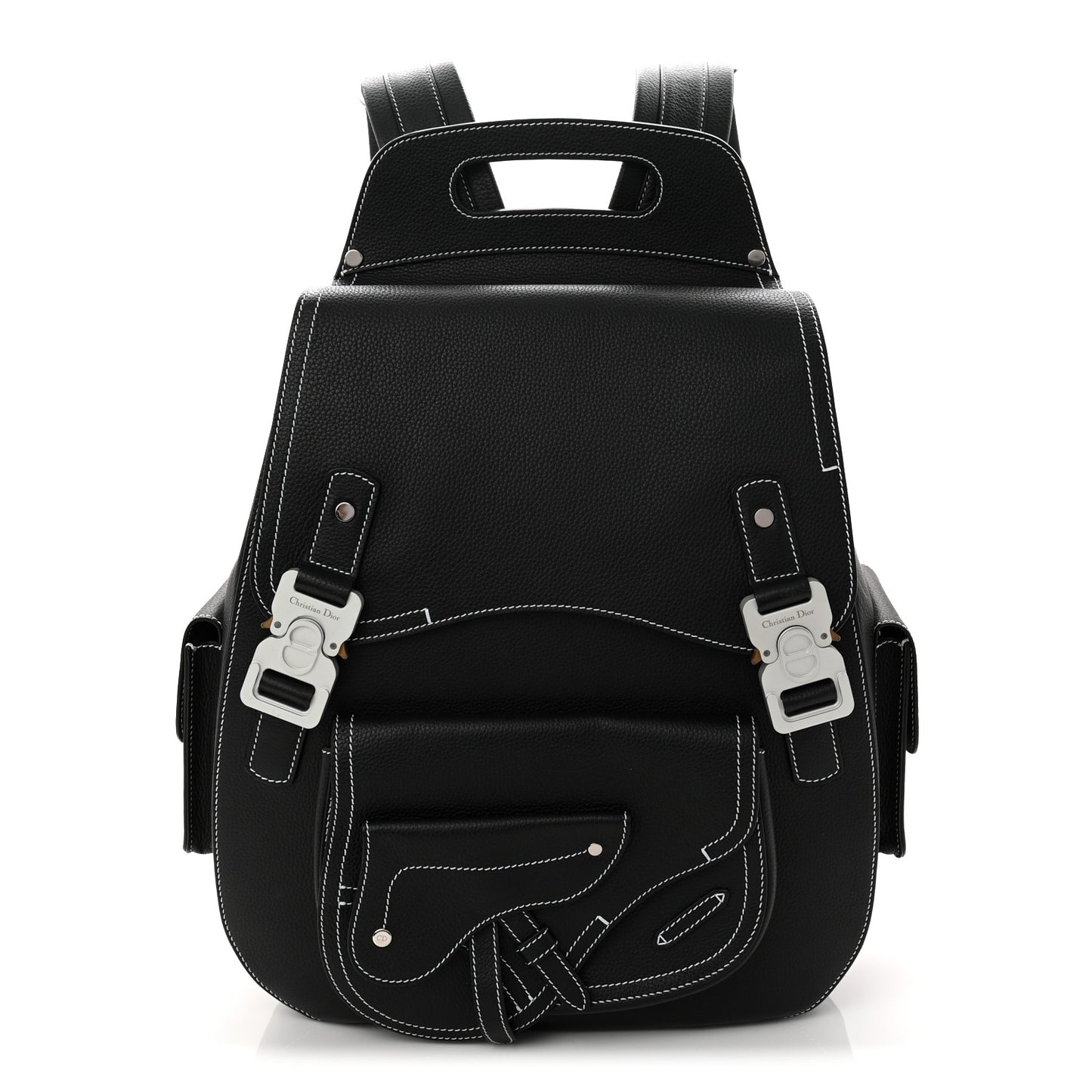 dior mini gallop backpack Christian Grained Calfskin Sling Bag Grey 1566145 FASHIONPHILE The main compartment can hold all the essentials DIOR - Maxi Gallop Backpack
