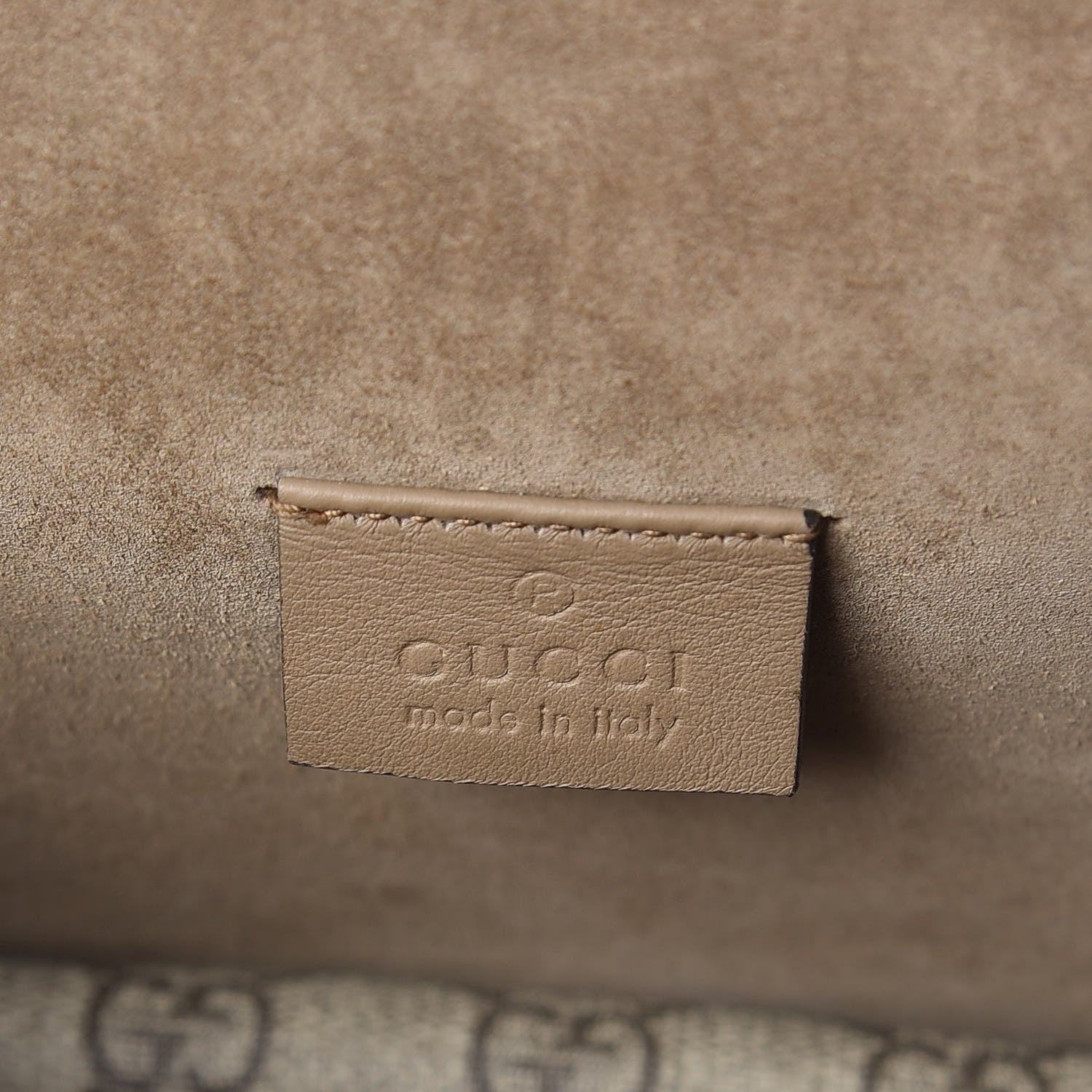 Gucci GG Supreme Monogram Mini Dionysus Shoulder Bag Taupe 6 of 14