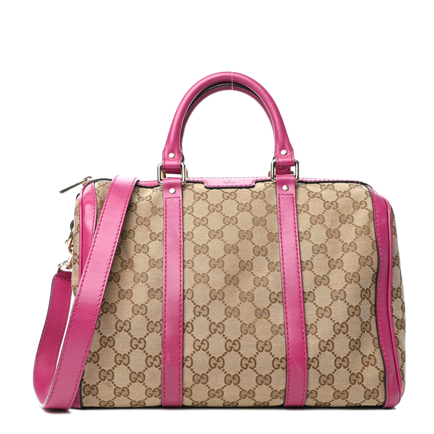 Gucci Monogram Medium Joy Boston Pink 1 of 11