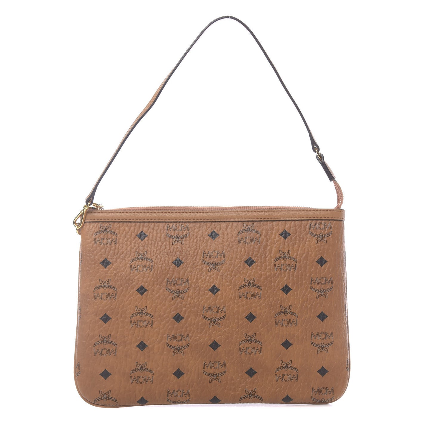 Visetos Liz Shopper Tote Pouch Cognac