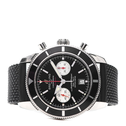Breitling Stainless Steel Rubber 46mm Superocean Heritage Limited Edition Automatic Watch Black A23320 2 of 6