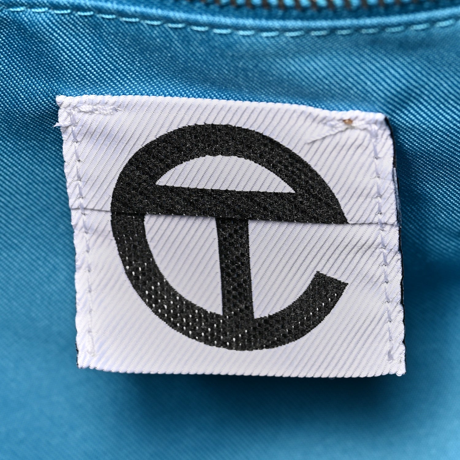 Telfar Vegan Leather Large Shopping Bag Cyan 6 of 10