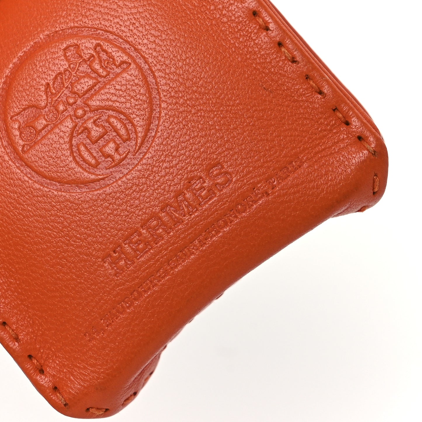 Milo Lambskin Swift Shopping Bag Charm Feu Gold