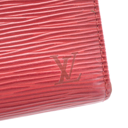 Louis Vuitton Epi French Purse Wallet Red 8 of 9