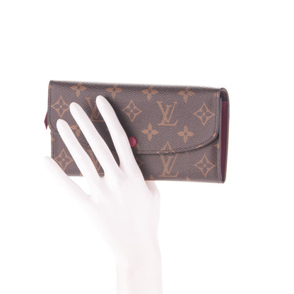 Louis Vuitton Monogram Emilie Wallet Fuchsia 2 of 6