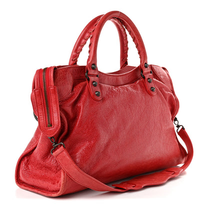 Balenciaga Agneau Classic Hardware City Rouge Coquelicot 3 of 10