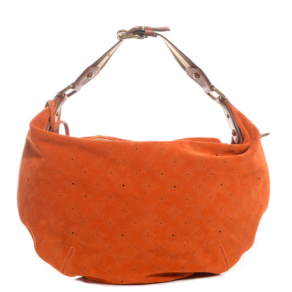 Louis Vuitton Suede Mahina Onatah GM Orange 1 of 7