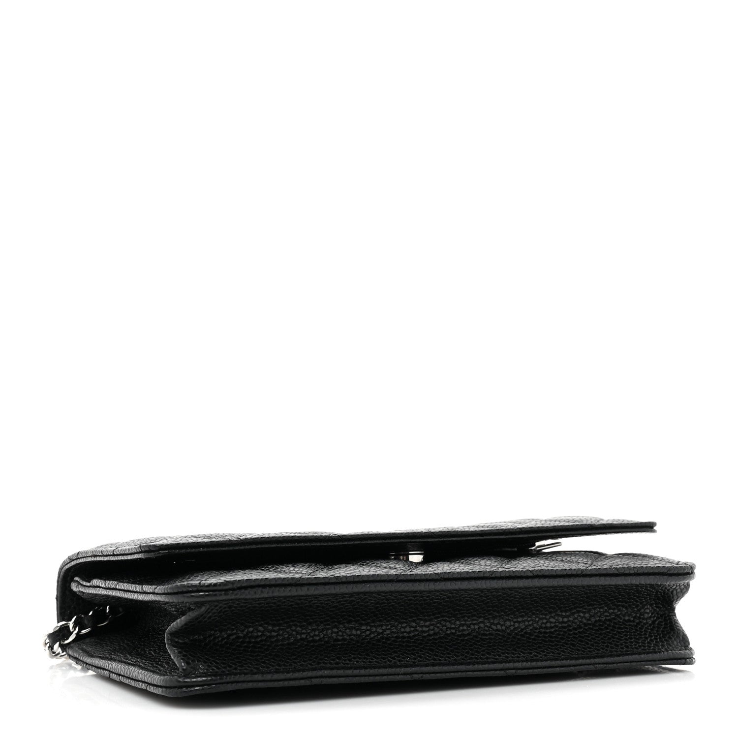 Chanel Caviar Quilted Wallet on Chain WOC Black 4 of 12