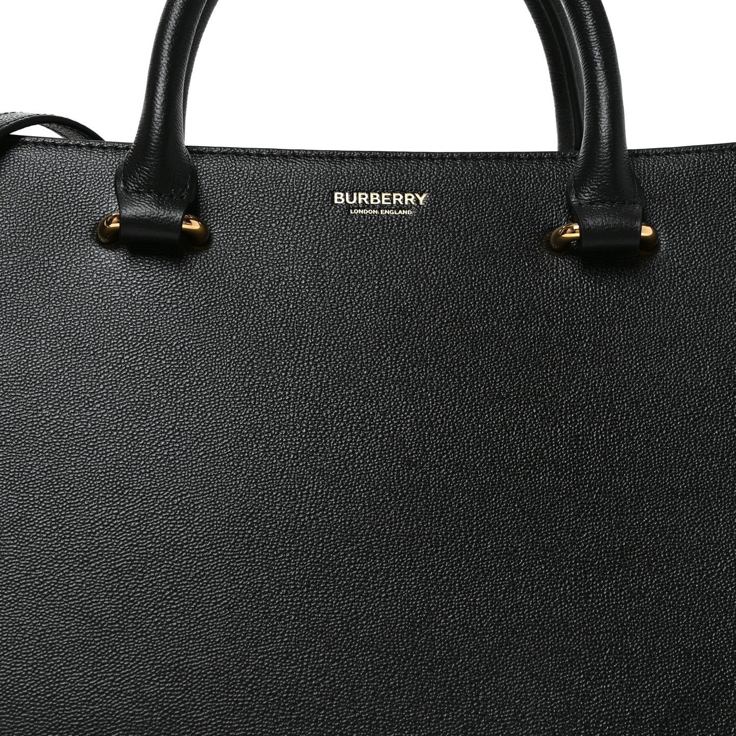 Calfskin Mega Check Small Banwell Tote Black
