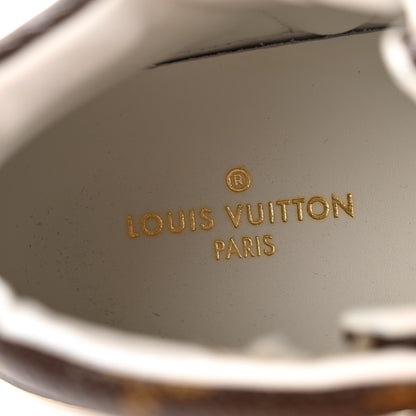 Louis Vuitton Patent Monogram Stellar Sneaker Boots 38.5 Gold 7 of 8