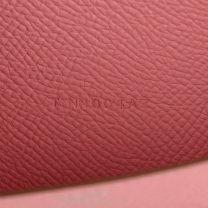 Hermes Epsom Constance Long Wallet Rose Confetti 8 of 9