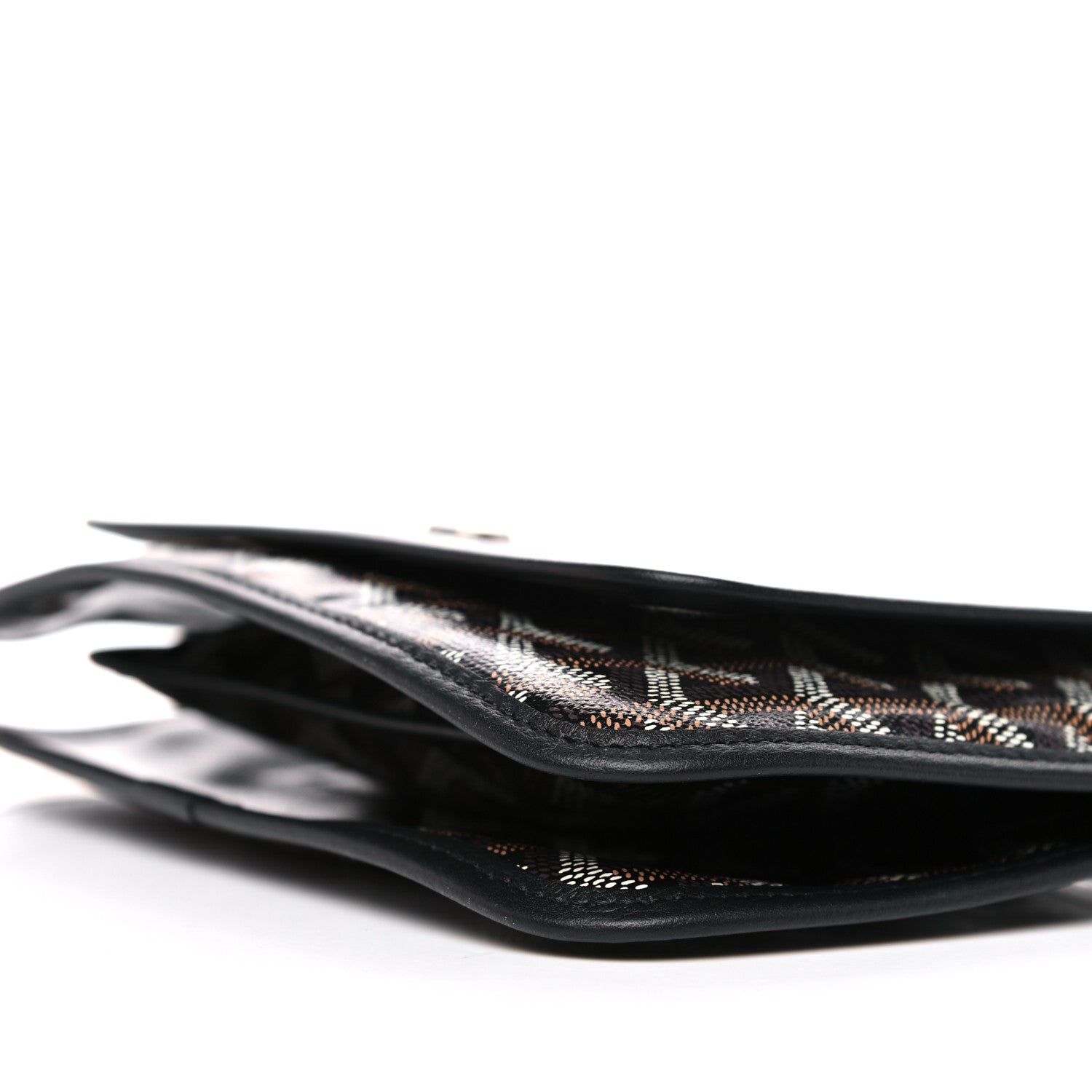 Goyard Goyardine Plumet Wallet Clutch Black 8 of 8