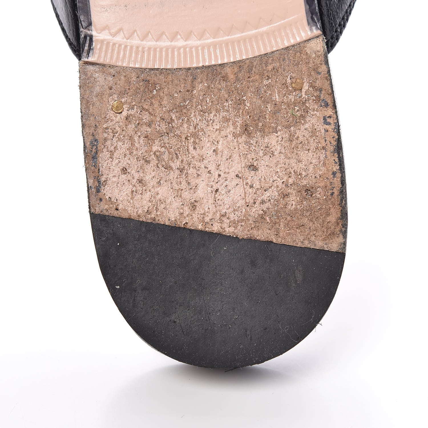 Gucci Goatskin Bee Star Embroidered Womens Princetown Slippers 36.5 Black 14 of 15