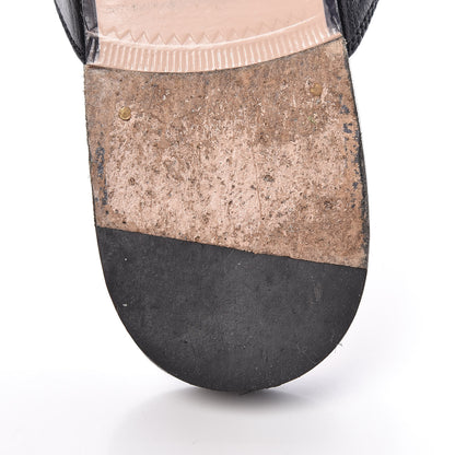 Gucci Goatskin Bee Star Embroidered Womens Princetown Slippers 36.5 Black 14 of 15