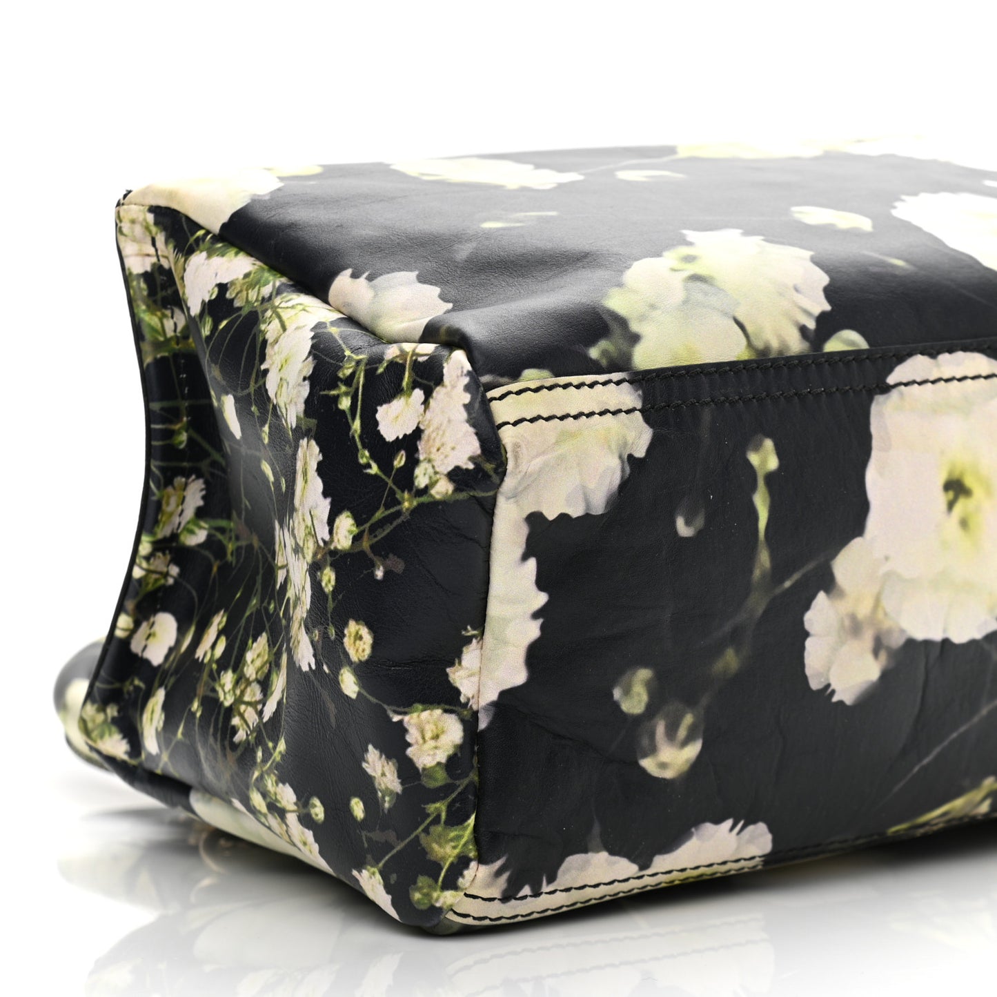 Lambskin Baby's Breath Print Medium Pandora Black