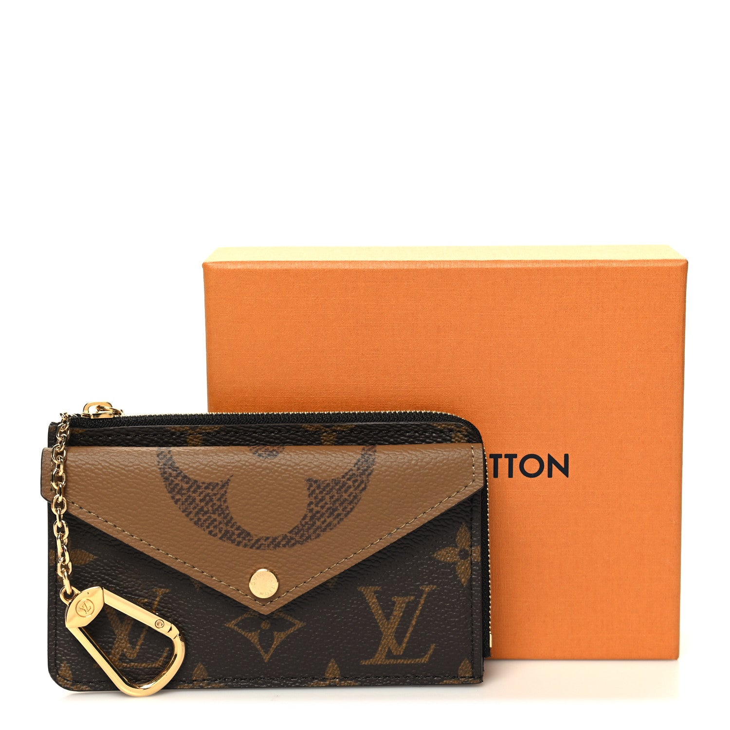 Louis Vuitton Reverse Monogram Recto Verso Card Holder Brown 8 of 8