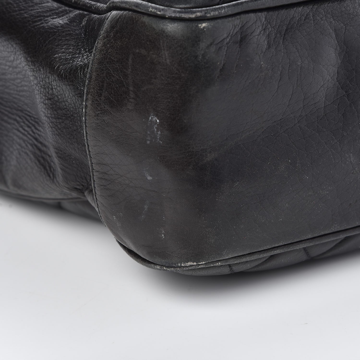 Chanel Lambskin Quilted Shoulder Bag Black 18 of 20